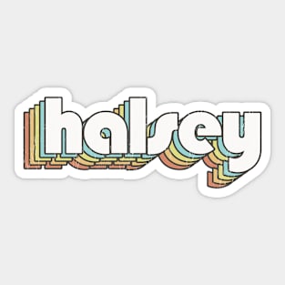 Halsey / Rainbow Vintage Sticker